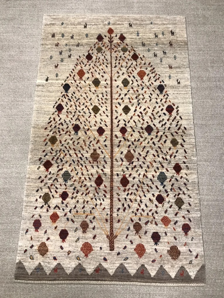 Loribaft Tappeto persiano 170x100 Beige (Iran) Annodato A Mano