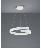 Sospensione Design Spirale Led Dimmer 4000k Parma Bianco Trio Lighting