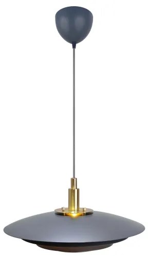 Nordlux - Lampadario a sospensione con filo BRETAGNE 1xG9/25W/230V antracite