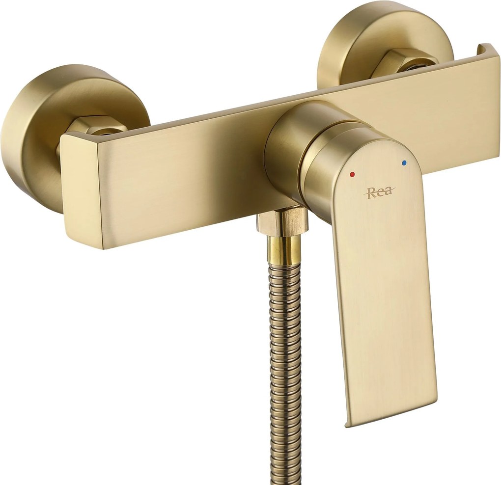 Rubinetto doccia REA Hass Brush Gold