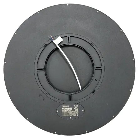 Plafoniera a LED LED/40W/230V 3000/4000/6500K Ø 50 cm nera