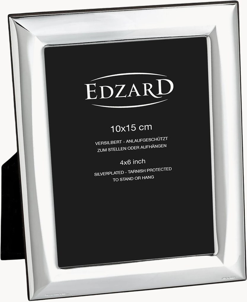 Cornice portafoto placcata in argento Serino