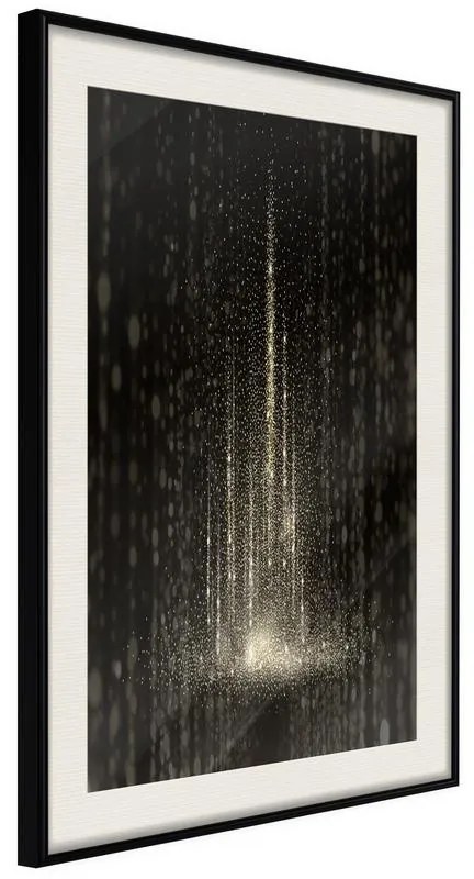 Poster  Rain of Light  Cornice Quadri Cornice nera con pass-partout, Larghezza x Altezza Home decor 20x30