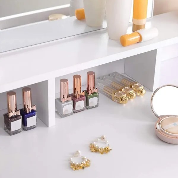 Tavolo da trucco HEBA bianco