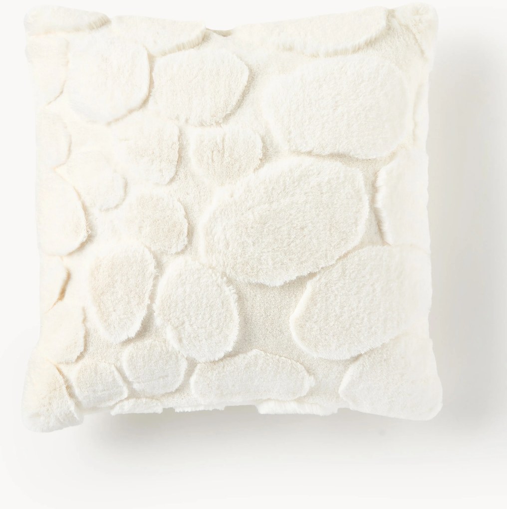 Copricuscino con motivo in rilievo Svala