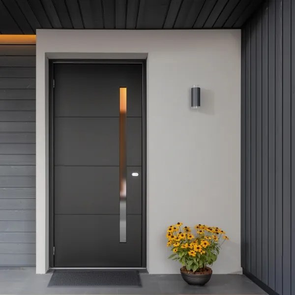 Brilagi - LED RGBW Applique da esterno MATERA 2xGU10/6W/230V antracite IP54