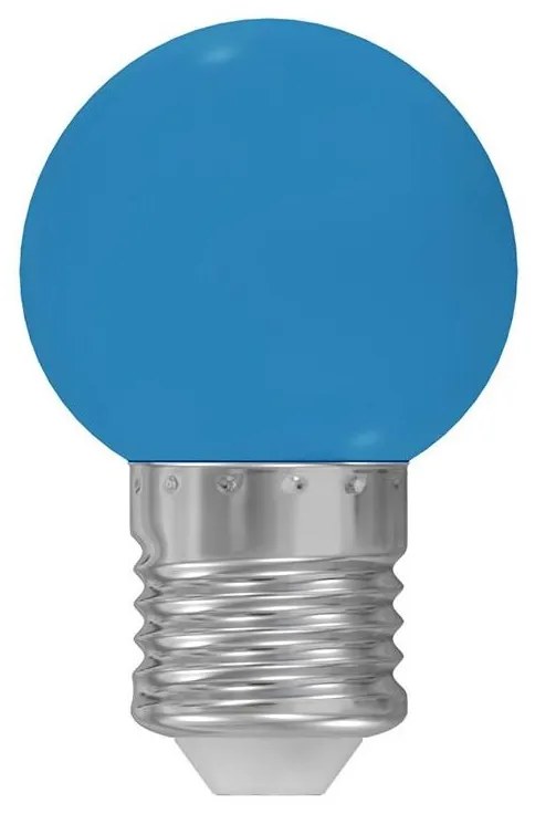 Lampadina LED E27/1W/230V blu 5500-6500K