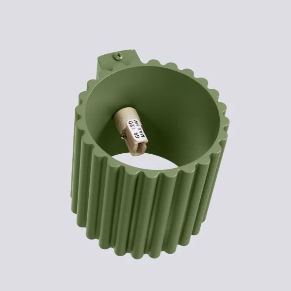 Sollux  SL.1796 - Applique AURA 1xG9/10W/230V verde