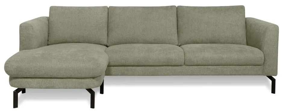 Divano angolare verde chiaro (angolo sinistro) Gomero - Scandic