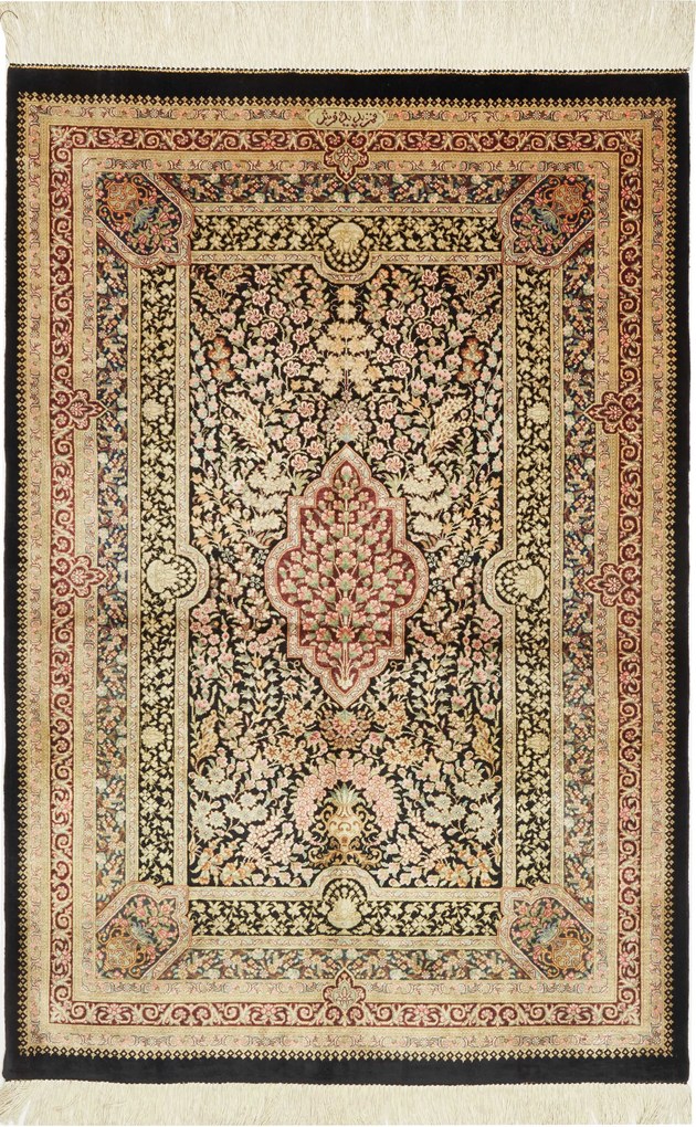 Ghom Tappeto persiano 120 x 80 (Iran) Annodato A Mano