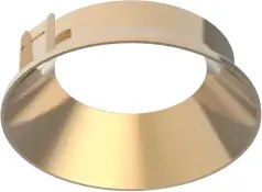 Zeus round riflettore tondo 21 w  d.9,4cm oro