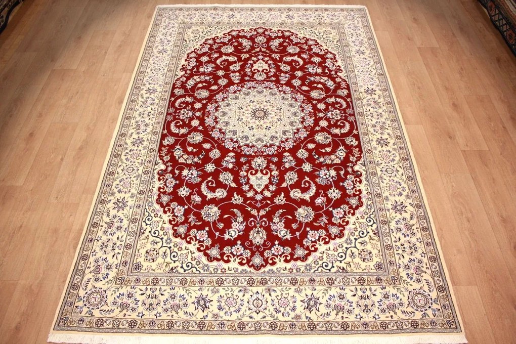 Nain Tappeto 200 x 300 (Iran) Annodato A Mano