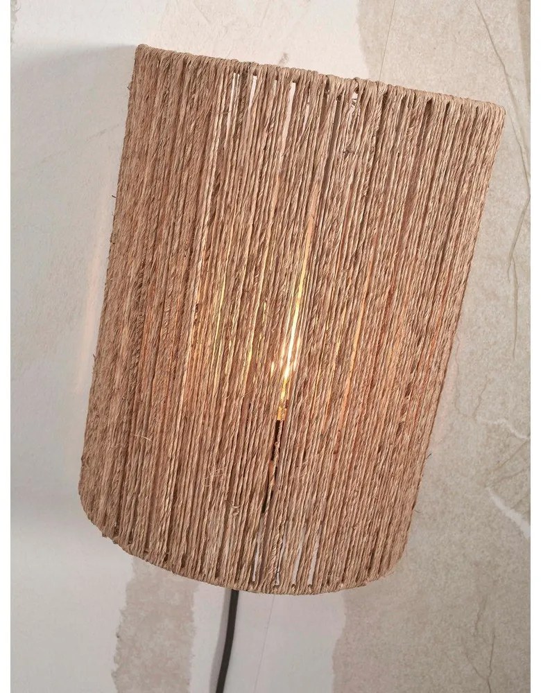 Lampada da parete in colore naturale Iguazu - Good&amp;Mojo