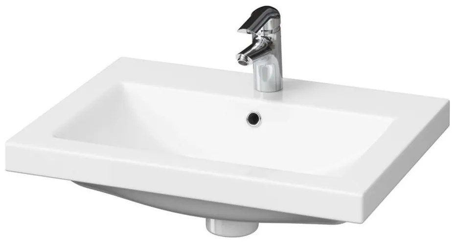 Cersanit K32-003-ECO - Lavabo da incasso COMO 45x60 cm ceramica/bianco lucido