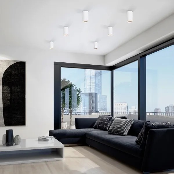 Faretto TUNE S 1xGU10/10W/230V 10 cm bianco