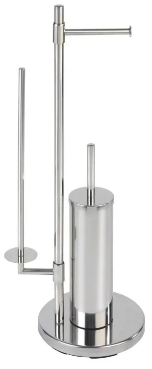 Scopino con porta carta igienica Neo Universalo - Wenko