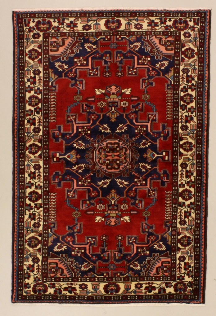 Hamedan Tappeto persiano 130x200 (Iran) Annodato A Mano