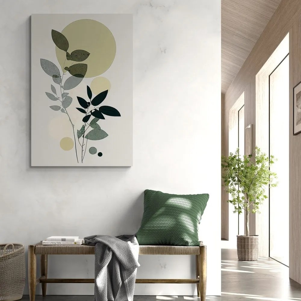 Stampa su tela – Piantine in stile boho
