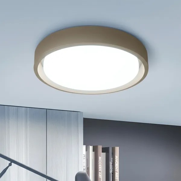 Brilagi - Lampada LED dimmerabile MATTEO LED/48W/230V 3000-6500K Ø 41 cm taupe + telecomando
