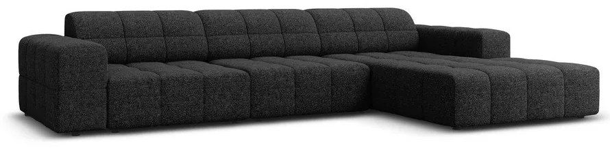 Divano angolare antracite (angolo destro) Chicago - Cosmopolitan Design