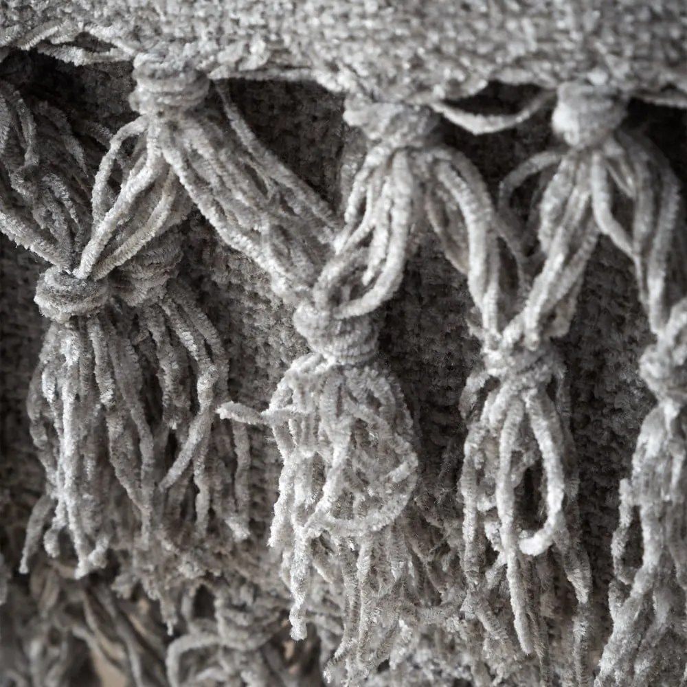 Coperta grigia in ciniglia 130x170 cm Wilson – Catherine Lansfield