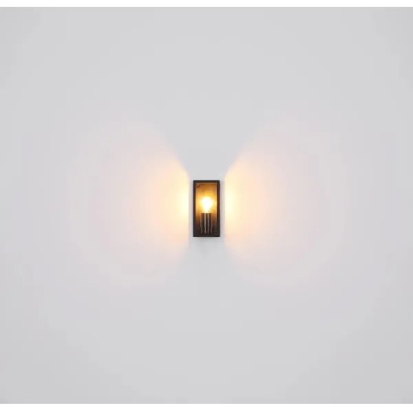 Globo 31982S - Applique da esterno LOGANA 1xE27/60W/230V IP44 nero