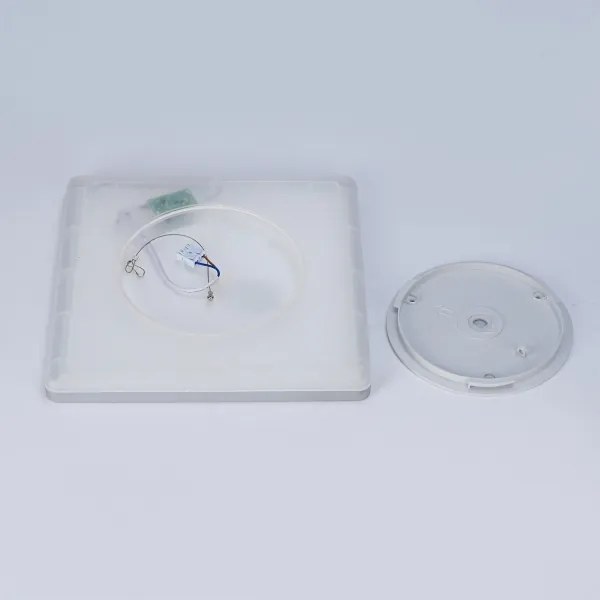 Brilagi - Plafoniera LED per bagno ultra sottile 18W/230V 30x30 cm argento IP54