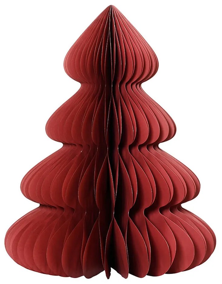 Decorazione Natalizia Decoris Rosso Granato Albero di Natale Ø 72 x 90 cm Pieghevole