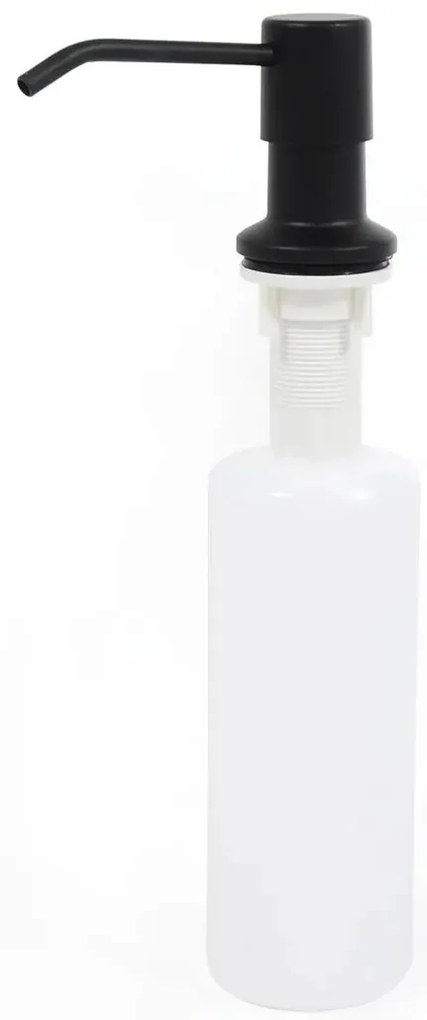 Dispenser sapone lavello detersivo Rea Black 322102