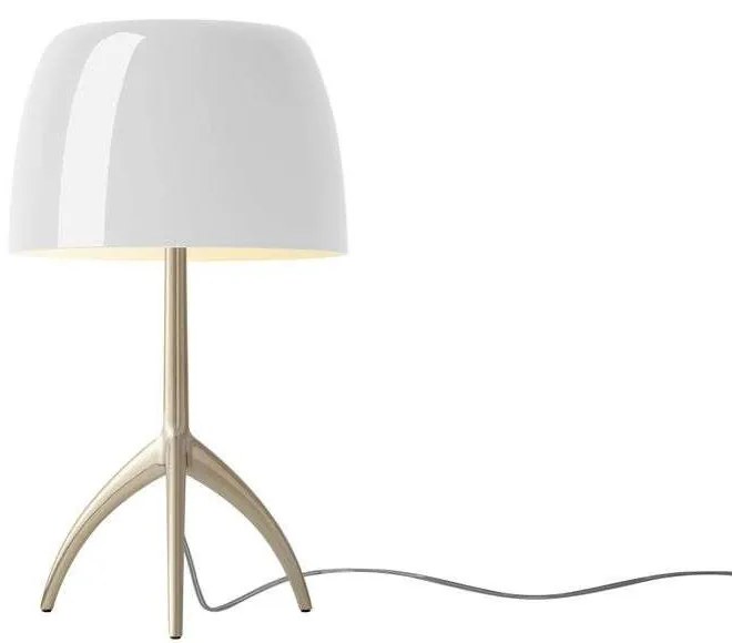 Foscarini - Lumiere Piccolo Lampada da Tavolo E14 Golden/Bianco Foscarini