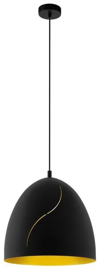 Eglo 43067 - Lampadario a sospenesione con filo HUNNINGHAM 1xE27/60W/230V diam. 405 mm