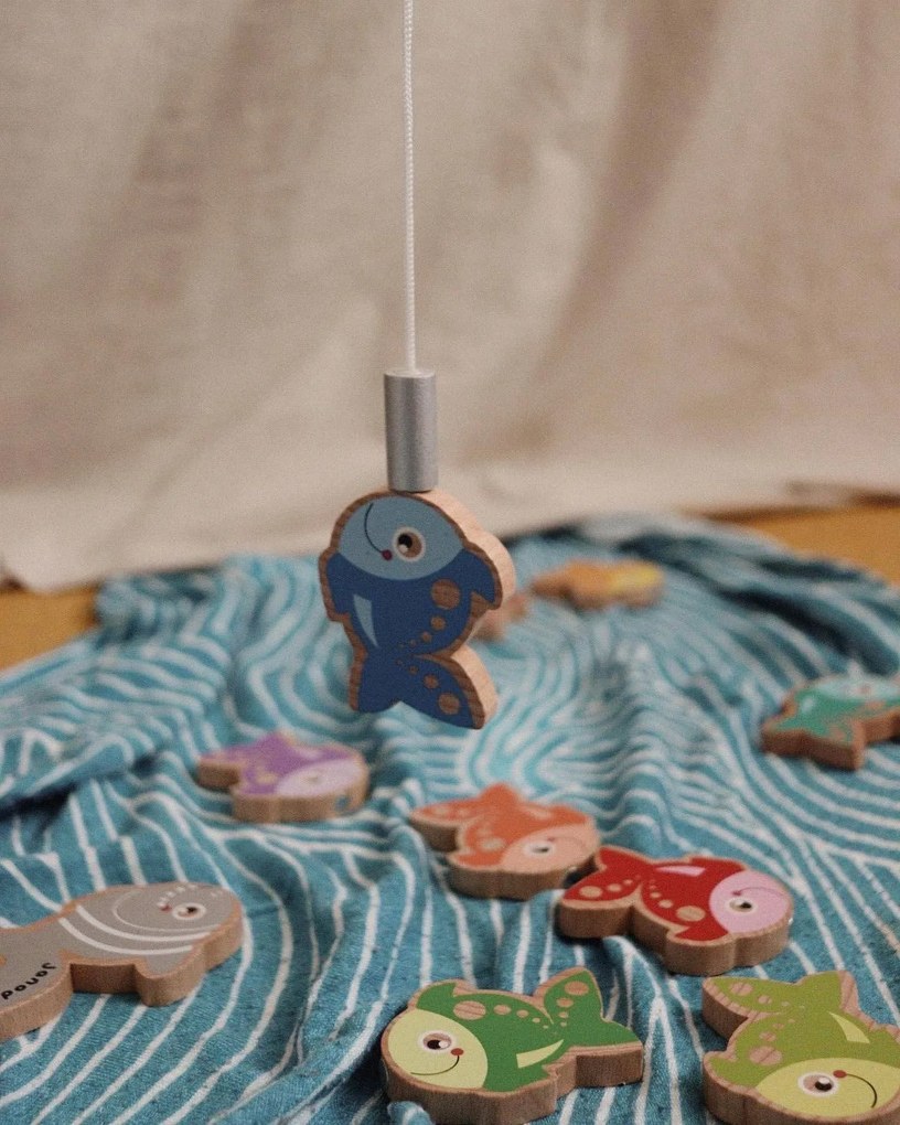 Pesca con la Canna - legno