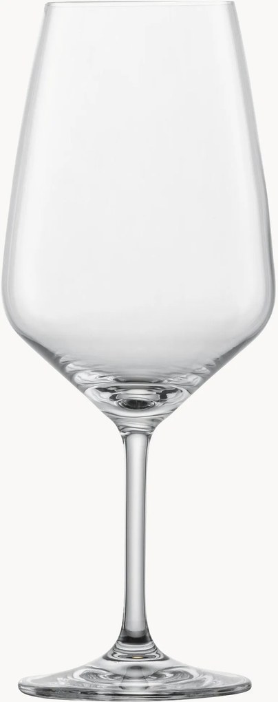Set di 4 bicchieri da vino rosso Tulip