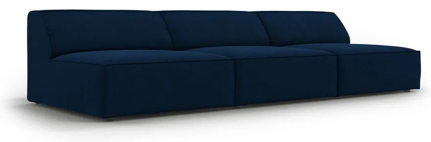 Divano in velluto blu scuro 240 cm Jodie - Micadoni Home