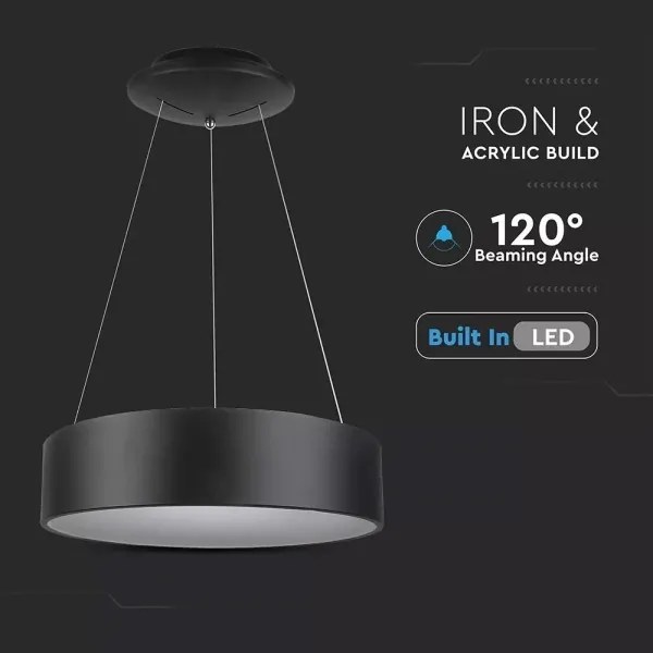 Lampadario a sospensione con filo LED dimmerabile 1xLED/20W/230V