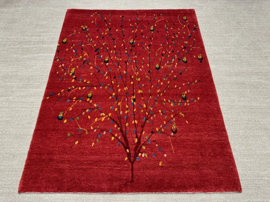 Gashguli Tappeto persiano 150x200 Rosso (Iran) Annodato A Mano