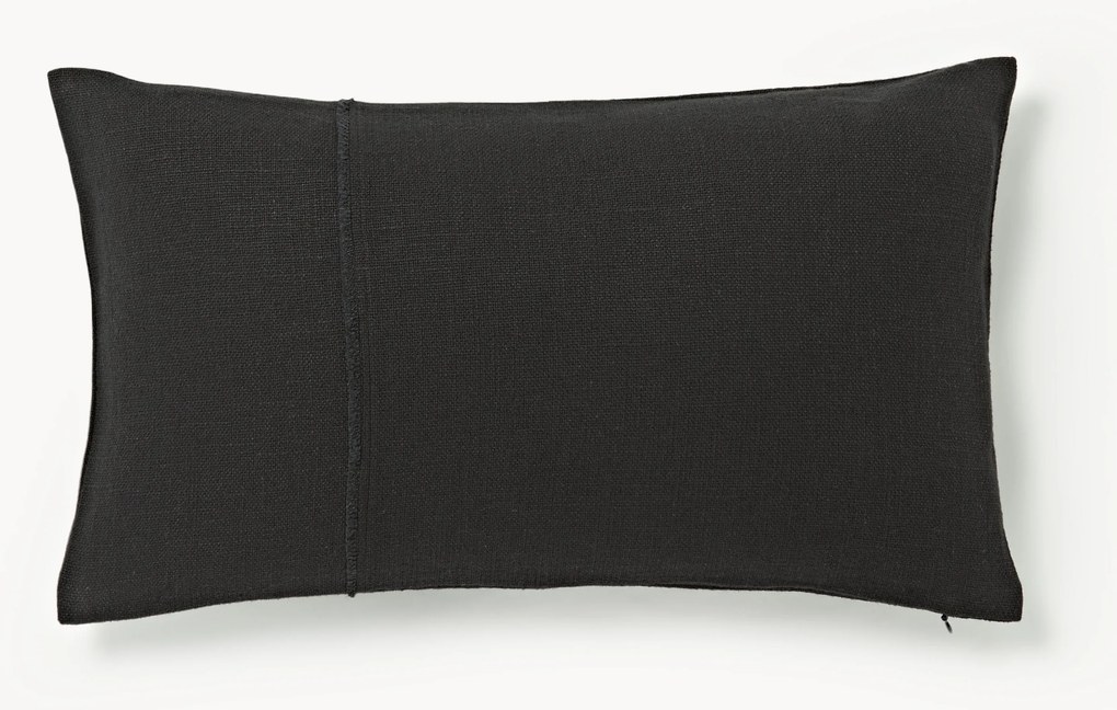 Copricusicno in cotone con cuciture decorative fatto a mano Terre