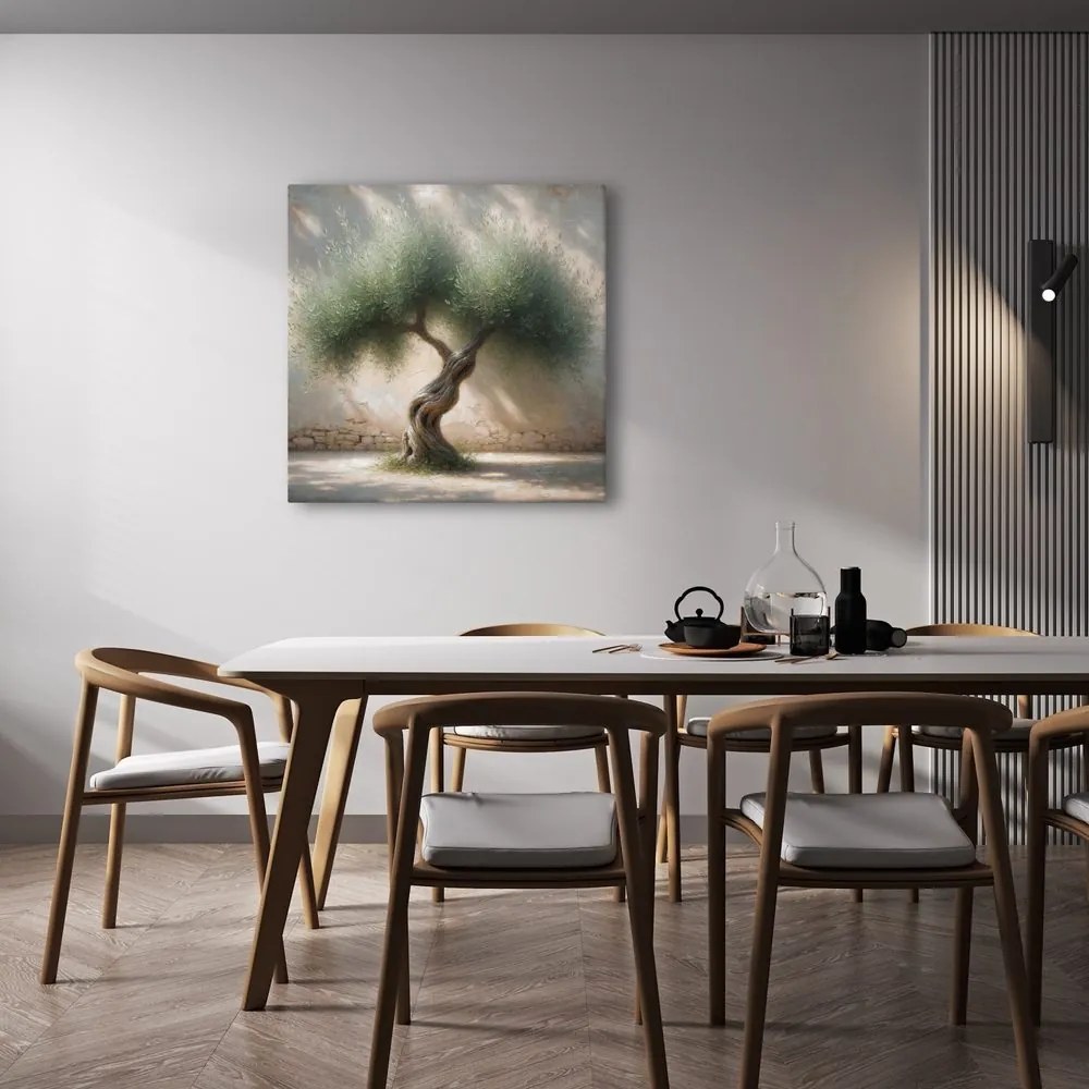 Quadro su tela – Vecchio ulivo nel Mediterraneo