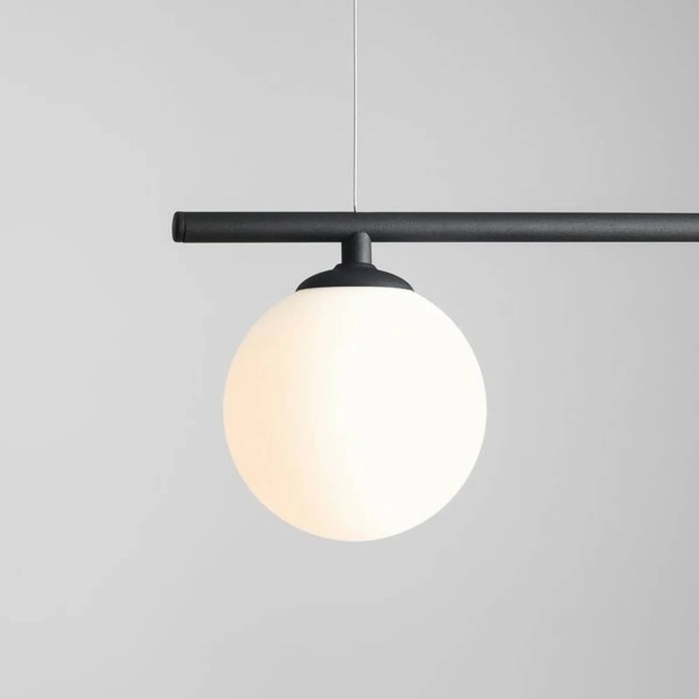 ALDEX Lampada a sospensione Beryl, 3 luci, nero