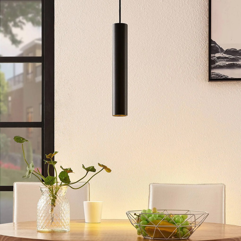 Lampada a sospensione Ejona Arcchio, dimmerabile, Nero, Corridoio, Alluminio, Moderno, Lampada a sospensione
