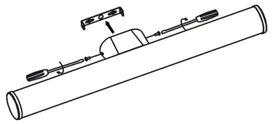 Top Light - Illuminazione a LED per specchi da bagno MADEIRA LED/15W/230V 60 cm IP44