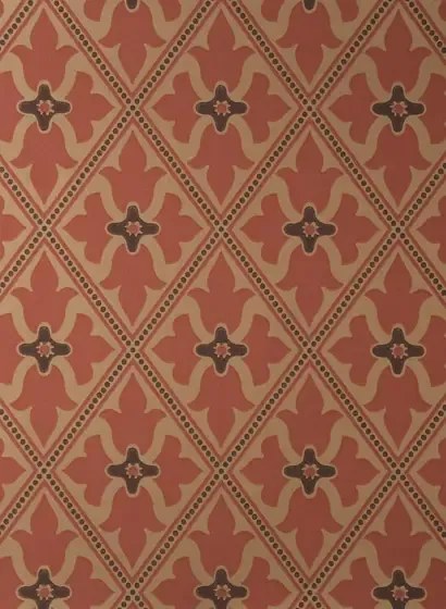 Little Greene Carta da parati Bayham Abbey - Spanish Gold