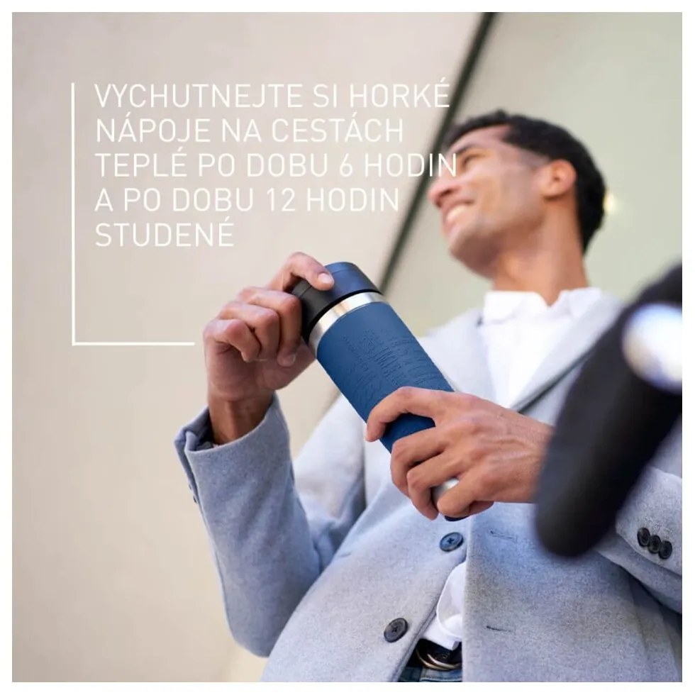 Tazz termica da viaggio blu scuro 360 ml - Tefal