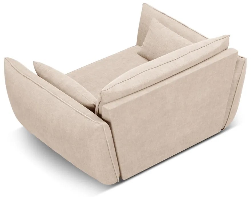 Poltrona beige Vanda - Mazzini Sofas