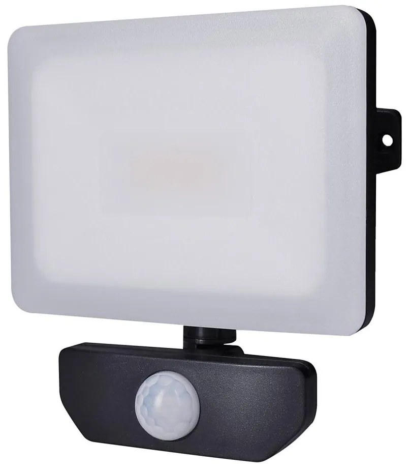 Solight WM-20WS-Q - Proiettore da esterno a LED con sensore LED/20W/230V 4000K IP44