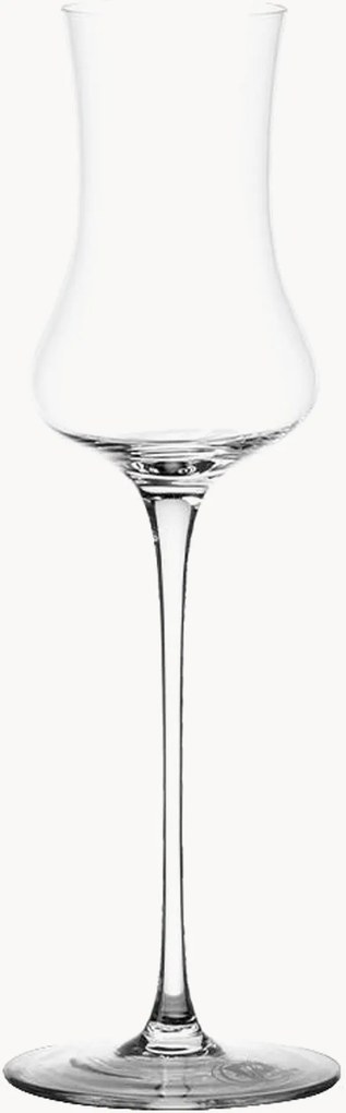 Set di 2 bicchieri da grappa in cristallo Lunasol