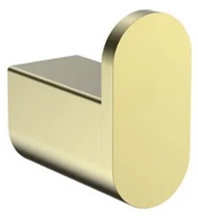 Kamalu - Appendino bagno a parete in acciaio inox finitura oro | ART-R