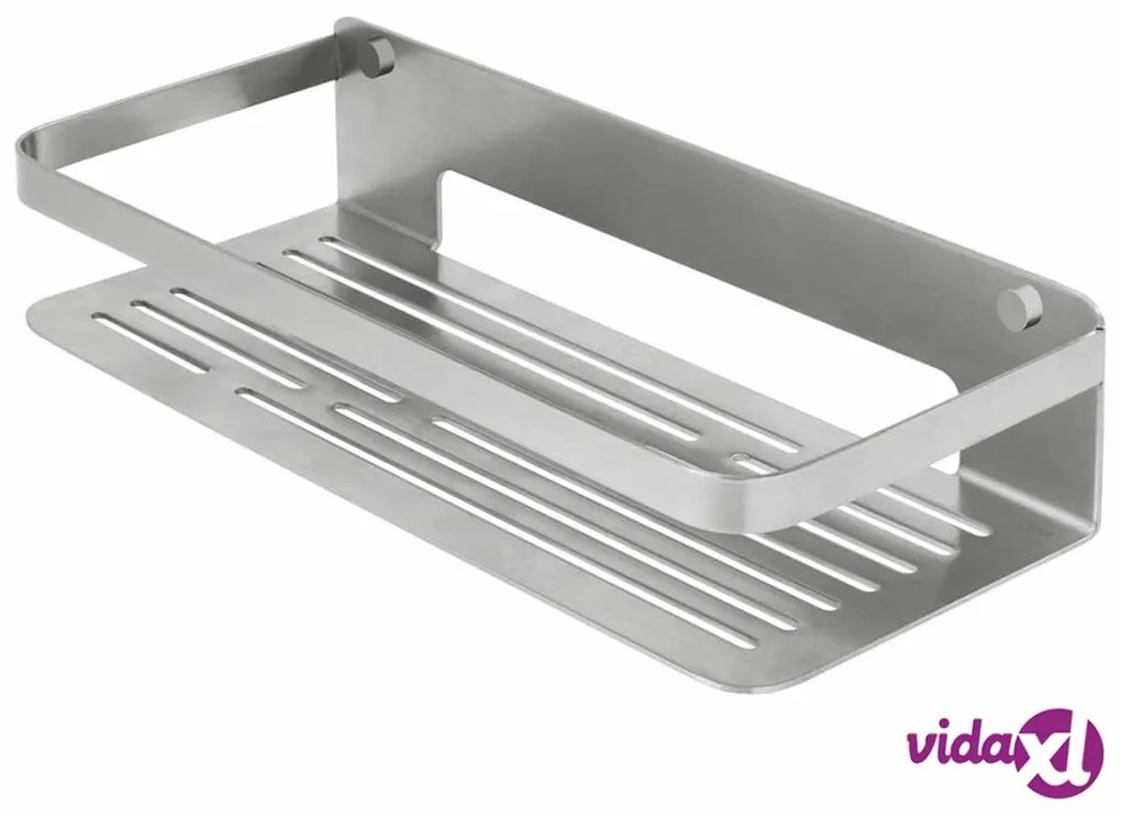 Tiger Mensola da Bagno Caddy Argentata Grande 1400230946