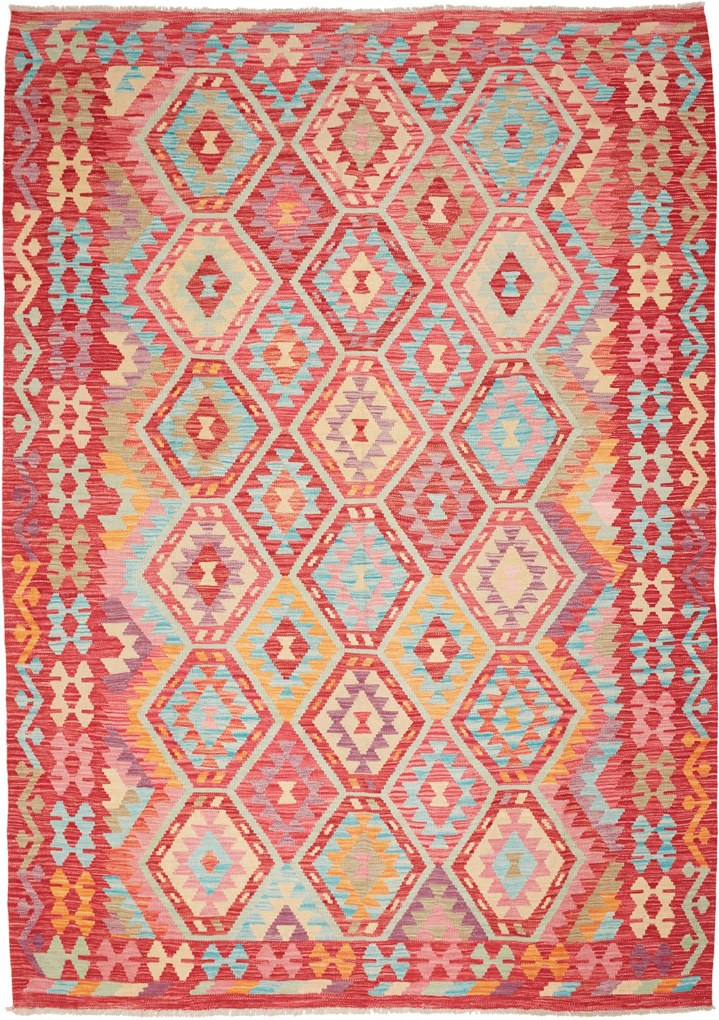 Kilim Tappeto orientale 190x250 (Pakistan) Tessuto A Mano
