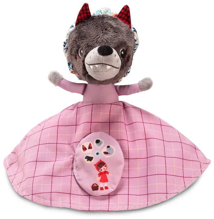 Lilliputiens - Pupazzo da racconto reversibile - Cappuccetto Rosso